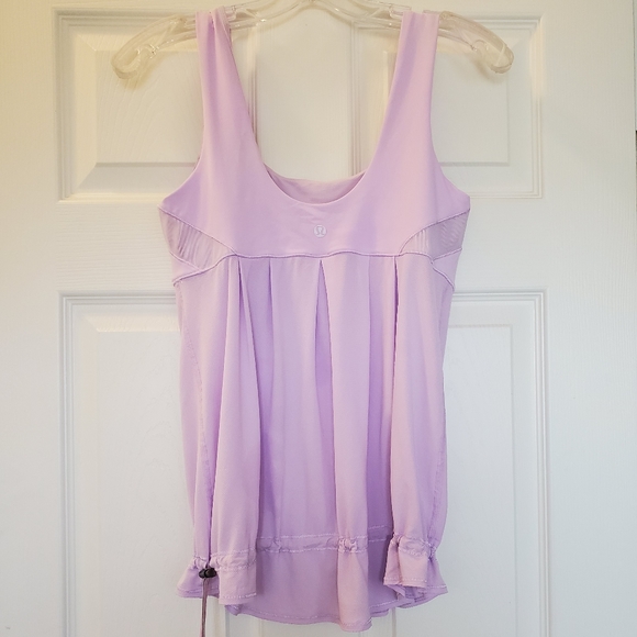 NWOT Lululemon Lilac Tank - Picture 3 of 7